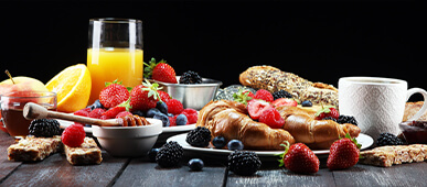 Genussfrühstück täglich ab 08:00 - 11:00 Uhr